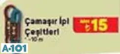 ÇAMAŞIR İPİ ÇEŞİTLERİ 10 M